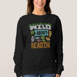 Sudadera Lector de libros de lectura de profesores para est