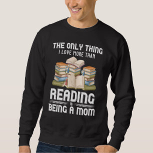 Sudadera Lector de libros Gusano biblioteca novelista mamá 