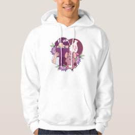 Sudadera Lector de Manga, Sake y Murciélago con Prótesis