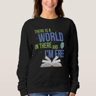 Sudadera Lector Libary Imagination Pages Writing Read Book