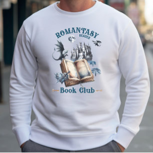 Sudadera Lector romántico Dragon Book Club Castle
