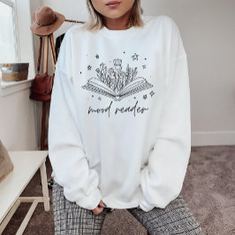Sudadera Lectora con estado de ánimo estética
