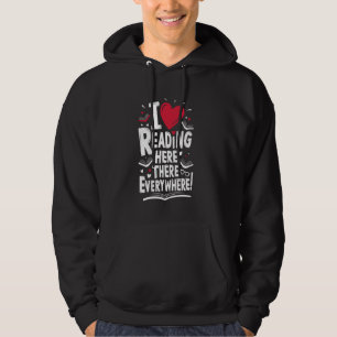 Sudadera Lectores divertidos que me encanta leer aquí por t