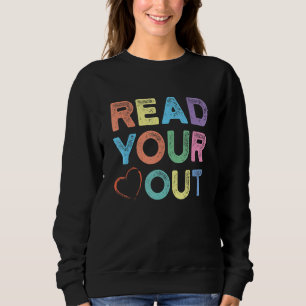 Sudadera Lectores leyendo el maestro lee tu corazón