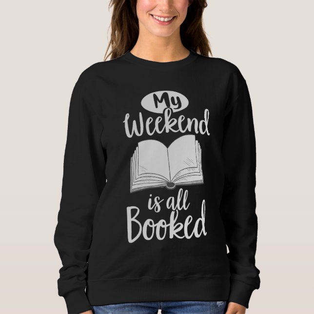 Sudadera Lectura De Libros Para Literatura De Bibliotecas L (Anverso)