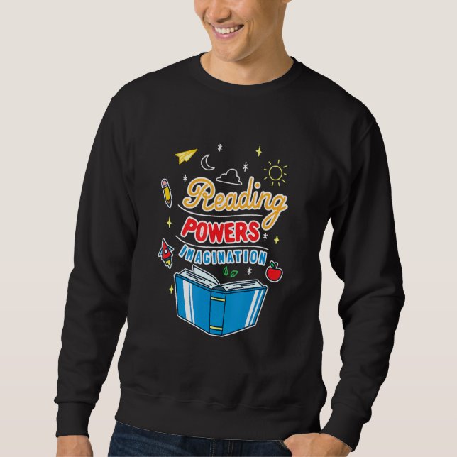 Sudadera Lectura de Poderes Imaginación (Anverso)