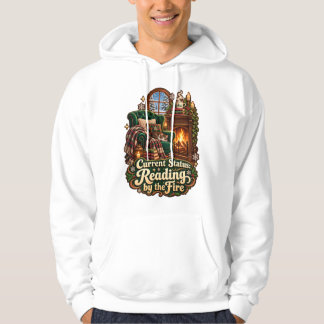 Sudadera Lectura del estado actual junto al fuego Invierno