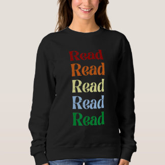 Sudadera LECTURA x 5 biblioteca de lectura arcoíris angusti