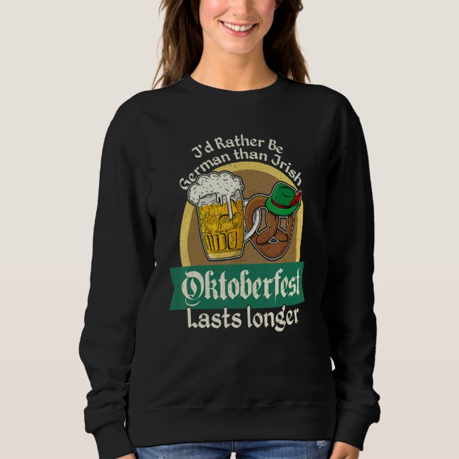 Sudadera Lederhosen Dirndl Beer Beer Mug Volksfest Bavaria  (Anverso)