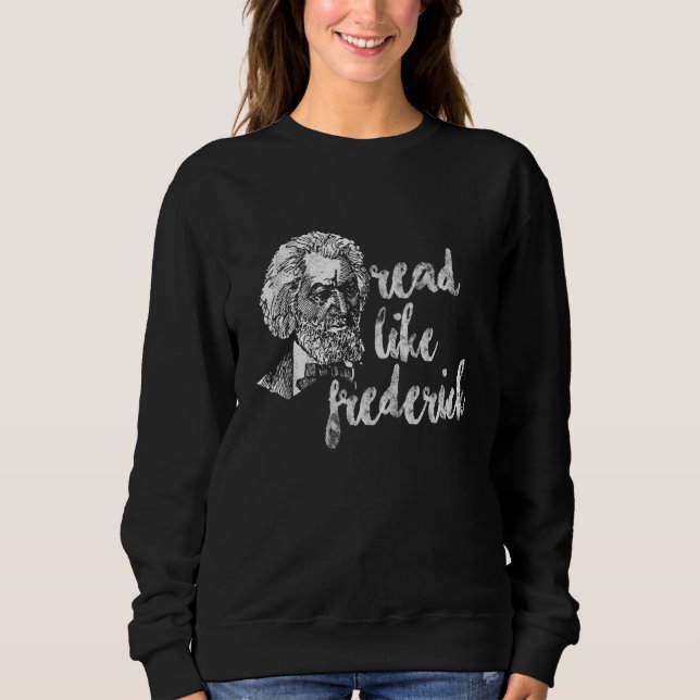 Sudadera Lee como Frederick Douglass Mes de la Historia Neg (Anverso)