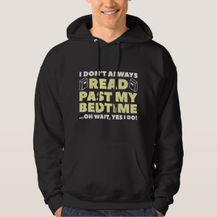 Sudadera Leer después de mi hora de acostarme