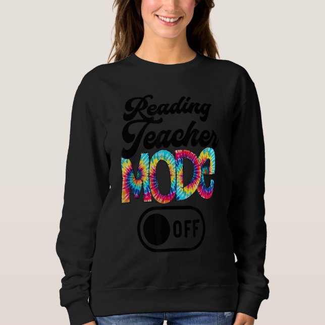 Sudadera Leer El Modo De Maestros Desactivado El Último Día (Anverso)