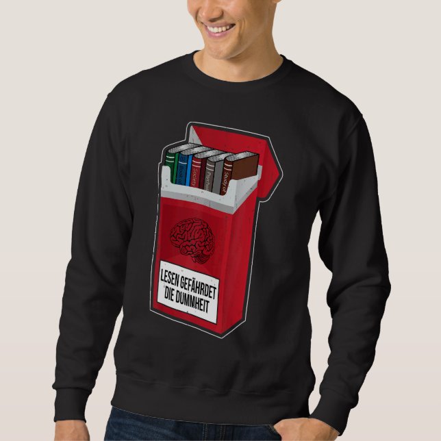 Sudadera Leer En Riesgo De Dummy (Anverso)