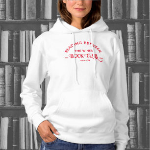 Sudadera Leer entre el Wines Book Club Red Escudo