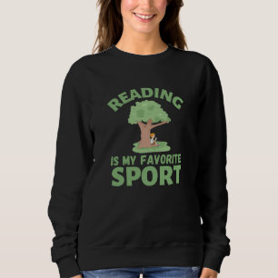 Sudadera Leer Es Mi Deporte Favorito Lee Un Libro
