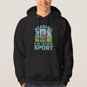 Sudadera Leer es mi libro favorito de animales deportivos