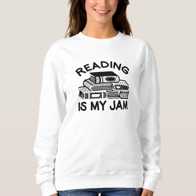 Sudadera Leer es mi pasión (Anverso)