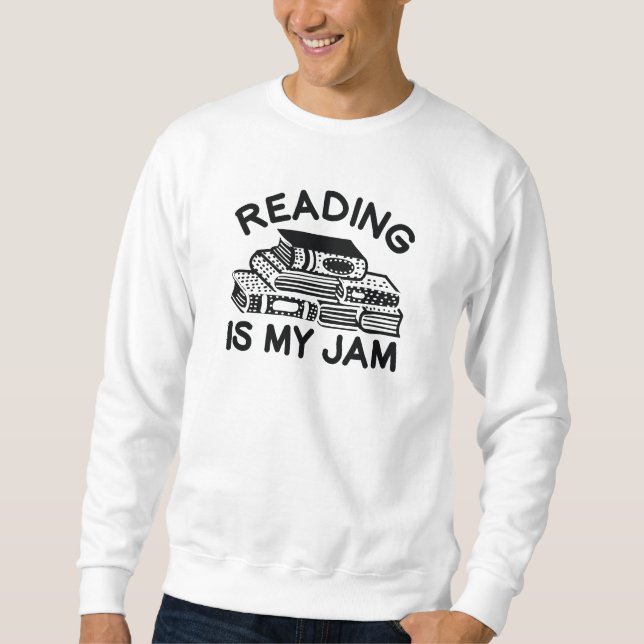 Sudadera Leer es mi problema (Anverso)
