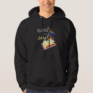 Sudadera Leer es una broma que me encanta leer libros