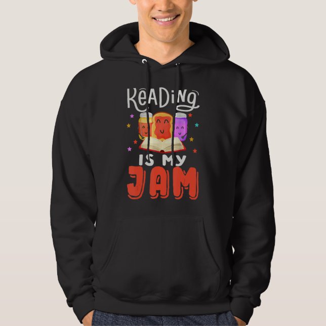 Sudadera Leer es una broma que me encanta leer libros (Anverso)