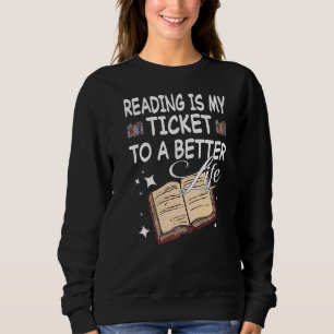 Sudadera Leer libros de literatura libros Los lectores de l