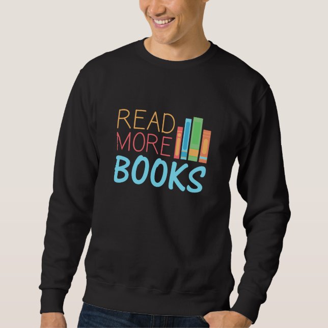 Sudadera Leer Más Libros (Anverso)