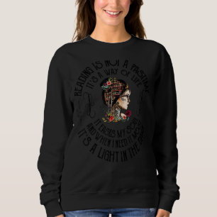 Sudadera Leer no es un pasatiempo, es una forma de vida