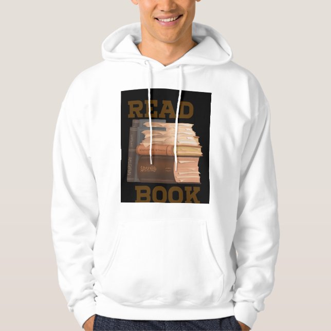 Sudadera Leer un libro (Anverso)