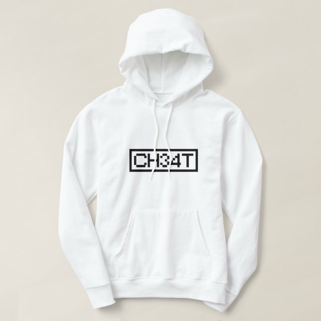 SUDADERA LEET CHEAT (Diseño del anverso)