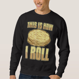 Sudadera Lefse Noruego Maker Flatbread Rolli