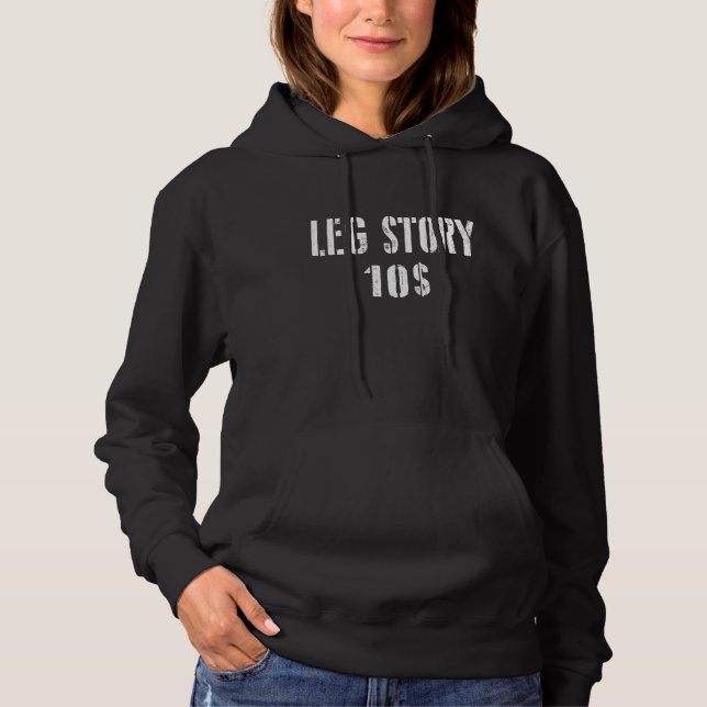 Sudadera Leg Story 10 Amputee 2 (Anverso)