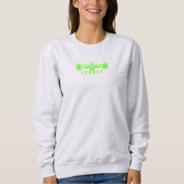 Sudadera Legacy Minimalist Gym Design – Neon Green Fitness 