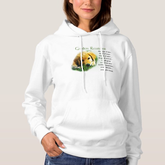 Sudadera Legado de Cachorros Retriever Dorado (Anverso)