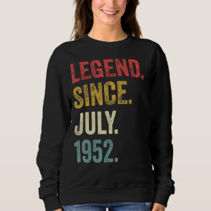 Sudadera Legend de 70 años desde julio de 1952