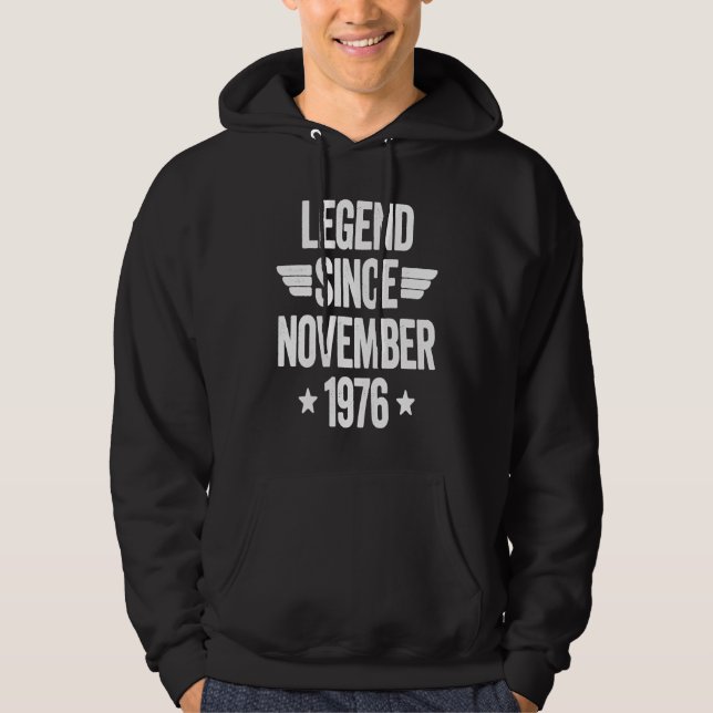 Sudadera Legend Since November 1976  1 (Anverso)
