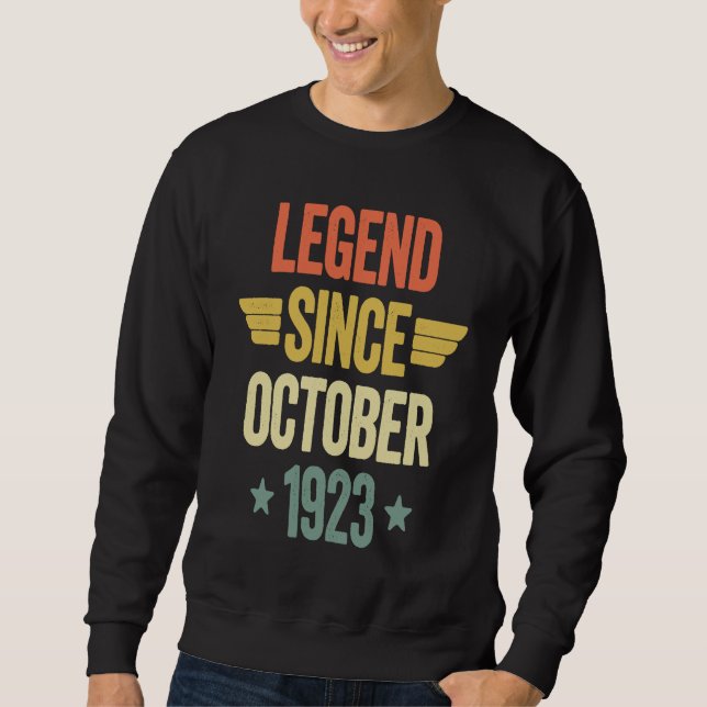 Sudadera Legend Since October 1923 (Anverso)