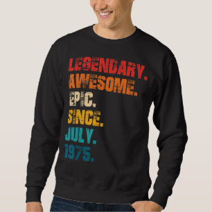 Sudadera Legendaria e impresionante épica desde julio de 19
