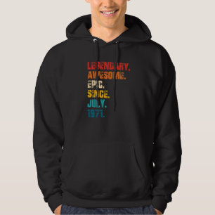 Sudadera Legendaria e impresionante épica desde julio de 19