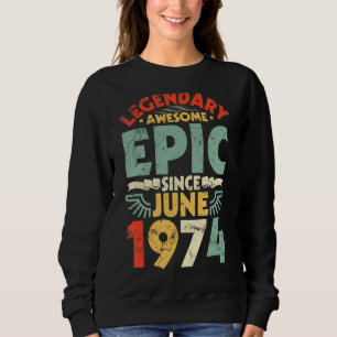 Sudadera Legendaria e impresionante épica desde junio de 19