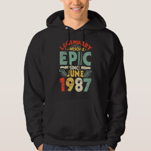 Sudadera Legendaria e impresionante épica desde junio de 19