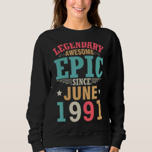 Sudadera Legendaria e impresionante épica desde junio de 19