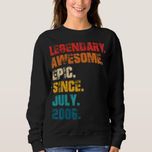 Sudadera Legendaria Epic Desde Julio De 2006 Estilo Retro