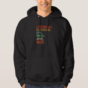 Sudadera Legendaria epopeya asombrosa desde el nacimiento r