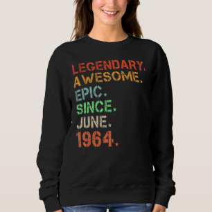 Sudadera Legendaria epopeya asombrosa desde el nacimiento r