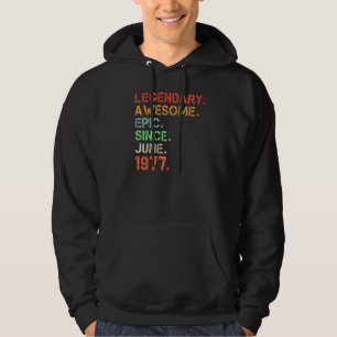 Sudadera Legendaria epopeya asombrosa desde el nacimiento r