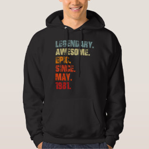 Sudadera Legendaria epopeya asombrosa desde el nacimiento v