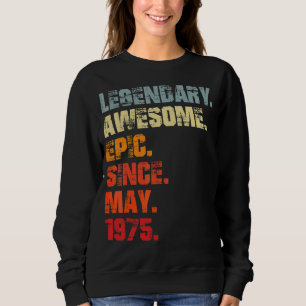 Sudadera Legendaria epopeya asombrosa desde el nacimiento v
