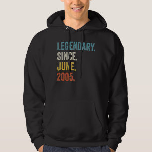 Sudadera Legendario de 17 años desde junio de 2005