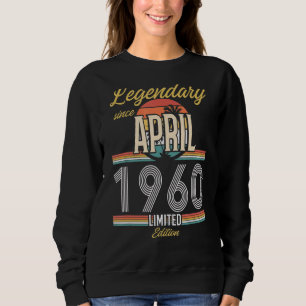 Sudadera Legendario desde abril de 1960 Vintage