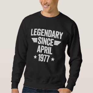Sudadera Legendario desde abril de 1977  1